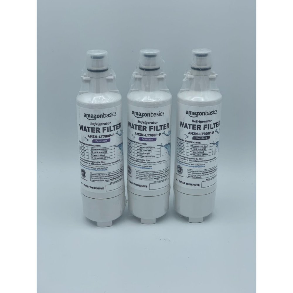 AmznBasic LT7000P-Standard & Premium mixed 3pk, Carbon Charcoal Coconut Shell Wa